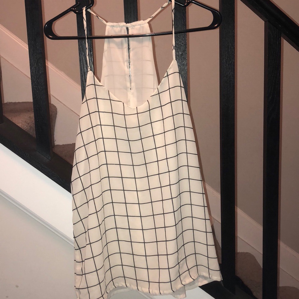 White Strap Blouse